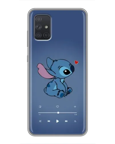 Чохол для Samsung Galaxy A71 (A715) з картинкою «Музичний Stitch»
