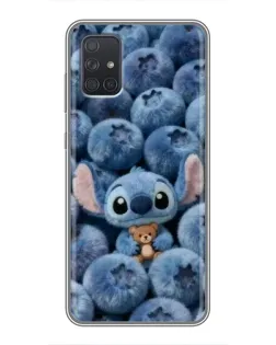 Чохол для Samsung Galaxy A71 (A715) з картинкою «Стіч та лохина»