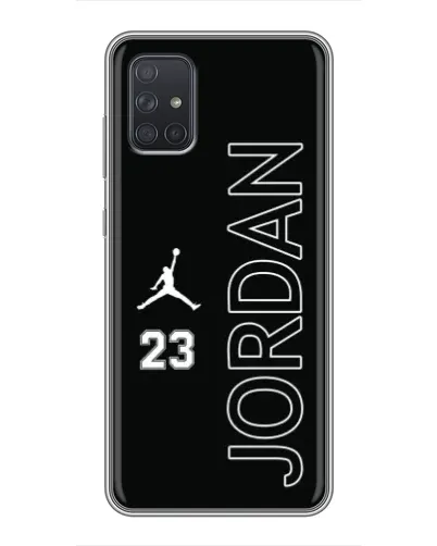 Чохол для Samsung Galaxy A72 з картинкою «Jordan Vertical»