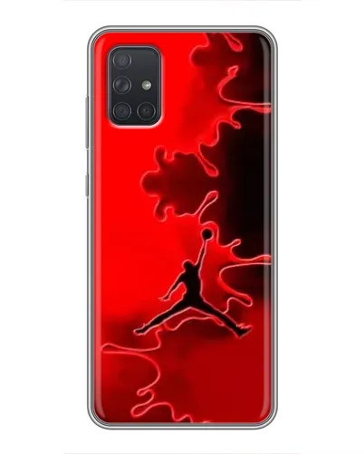 Чохол для Samsung Galaxy A72 з картинкою «Jordan Red Smoke»
