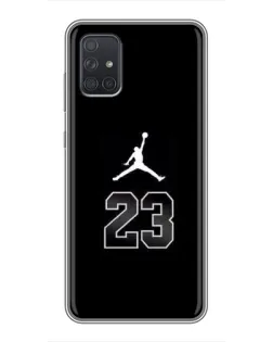Чохол для Samsung Galaxy A72 з картинкою «Jordan Flight 23»