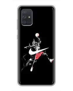 Чохол для Samsung Galaxy A72 з картинкою «Jordan Jumpman»