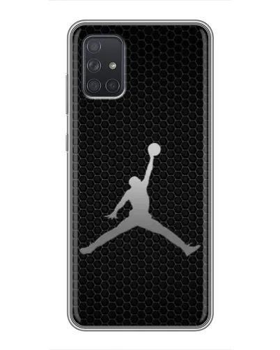 Чохол для Samsung Galaxy A72 з картинкою «Jordan Dark Carbon»