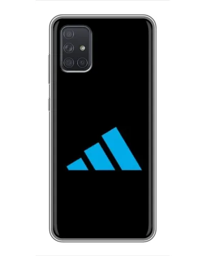Чохол для Samsung Galaxy A72 з картинкою «Adidas Cyan Logo»
