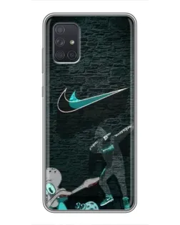 Чохол для Samsung Galaxy A72 з картинкою «Спортивний арт Nike» Чохол для Samsung Galaxy A72 з картинкою «Спортивний арт Nike»