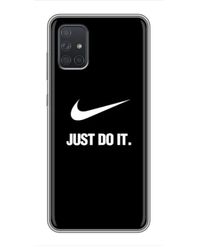 Чехол для Samsung Galaxy A72 с картинкой «Классический принт Nike»