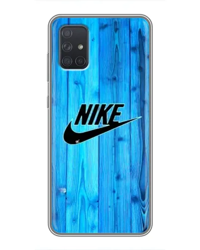 Чехол для Samsung Galaxy A72 с картинкой «Голубое дерево Nike»