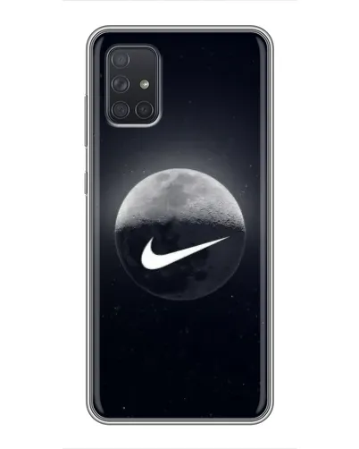 Чехол для Samsung Galaxy A72 с картинкой «Nike в стиле граффити»