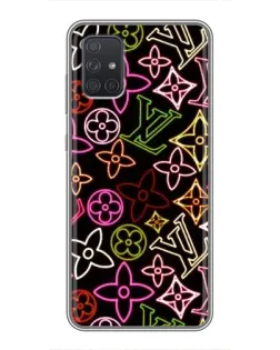Чохол для Samsung Galaxy A72 з картинкою «Неоновий мікс Nike» Чохол для Samsung Galaxy A72 з картинкою «Неоновий мікс Nike»