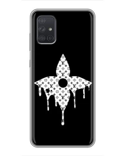 Чохол для Samsung Galaxy A72 з картинкою «Квіткова монограма» Чохол для Samsung Galaxy A72 з картинкою «Квіткова монограма»