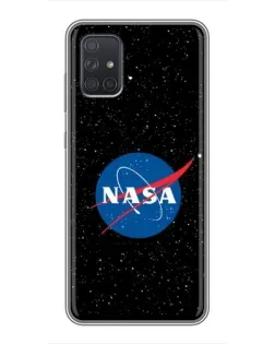 Чехол для Samsung Galaxy A72 с картинкой «NASA — звездное небо»