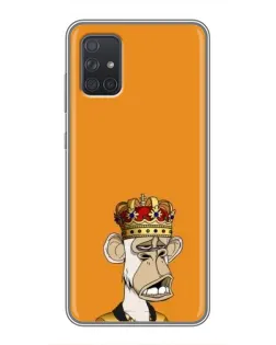 Чохол для Samsung Galaxy A72 з картинкою «Золота мавпа Bored Ape» Чохол для Samsung Galaxy A72 з картинкою «Золота мавпа Bored Ape»