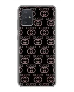 Чохол для Samsung Galaxy A72 з картинкою «Класична монограма Gucci»