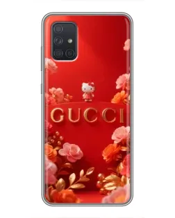 Чохол для Samsung Galaxy A72 з картинкою «Gucci — золотий сад»
