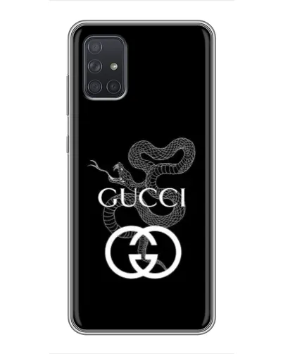 Чохол для Samsung Galaxy A72 з картинкою «Gucci — срібна змія» Чохол для Samsung Galaxy A72 з картинкою «Gucci — срібна змія»