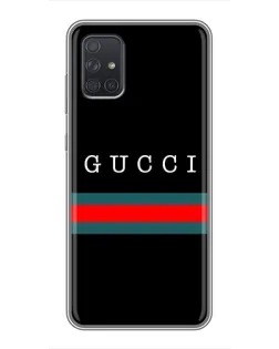 Чохол для Samsung Galaxy A72 з картинкою «Gucci — червоний пояс»