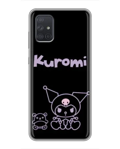 Чохол для Samsung Galaxy A72 з картинкою «Kuromi — чорний мінімалізм» Чохол для Samsung Galaxy A72 з картинкою «Kuromi — чорний мінімалізм»