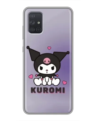 Чохол для Samsung Galaxy A72 з картинкою «Kuromi — фіолетовий арт» Чохол для Samsung Galaxy A72 з картинкою «Kuromi — фіолетовий арт»