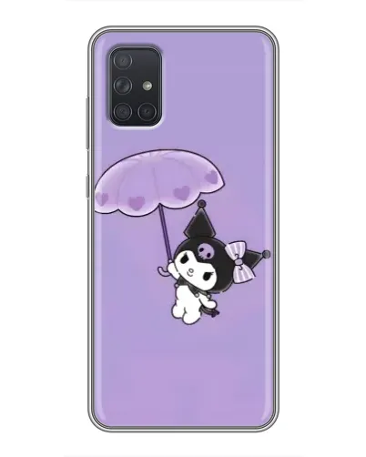 Чохол для Samsung Galaxy A72 з картинкою «Kuromi з парасолькою» Чохол для Samsung Galaxy A72 з картинкою «Kuromi з парасолькою»