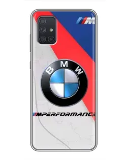 Чохол для Samsung Galaxy A72 з картинкою «BMW Performance стиль»