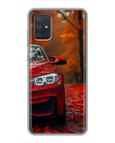 Чохол для Samsung Galaxy A72 з картинкою «Осіння BMW M4»