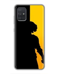 Чехол для Samsung Galaxy A72 с картинкой «Тень воина PUBG» Чехол для Samsung Galaxy A72 с картинкой «Тень воина PUBG»