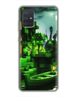 Чохол для Samsung Galaxy A72 з картинкою «Minecraft лісовий пейзаж» Чохол для Samsung Galaxy A72 з картинкою «Minecraft лісовий пейзаж»