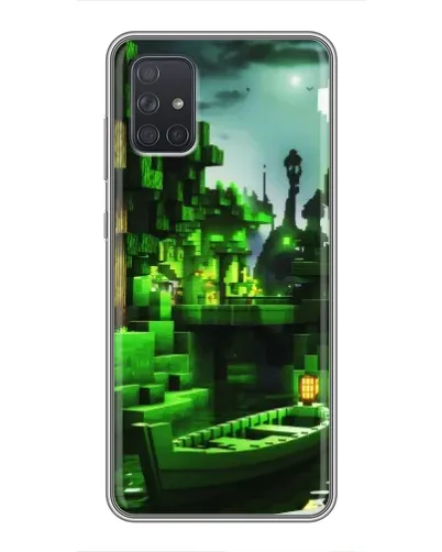 Чохол для Samsung Galaxy A72 з картинкою «Minecraft лісовий пейзаж» Чохол для Samsung Galaxy A72 з картинкою «Minecraft лісовий пейзаж»