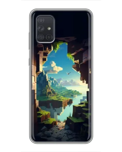 Чохол для Samsung Galaxy A72 з картинкою «Вид з печери» Чохол для Samsung Galaxy A72 з картинкою «Вид з печери»