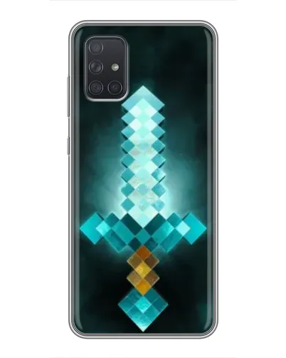 Чохол для Samsung Galaxy A72 з картинкою «Алмазний меч неон» Чохол для Samsung Galaxy A72 з картинкою «Алмазний меч неон»