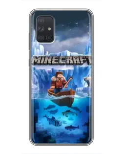 Чохол для Samsung Galaxy A72 з картинкою «Minecraft льодянийсвіт» Чохол для Samsung Galaxy A72 з картинкою «Minecraft льодянийсвіт»