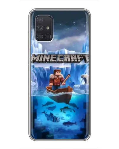 Чохол для Samsung Galaxy A72 з картинкою «Minecraft льодянийсвіт» Чохол для Samsung Galaxy A72 з картинкою «Minecraft льодянийсвіт»