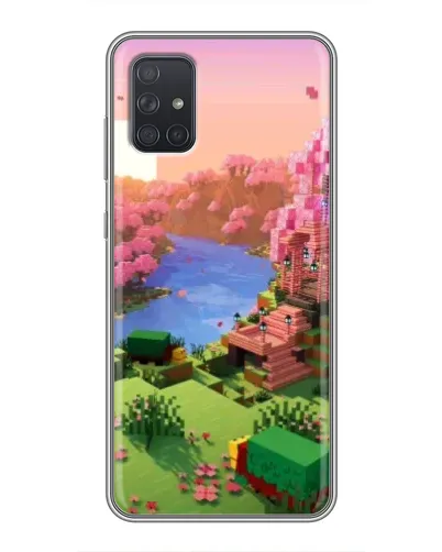 Чохол для Samsung Galaxy A72 з картинкою «Рожеве дерево Minecraft» Чохол для Samsung Galaxy A72 з картинкою «Рожеве дерево Minecraft»