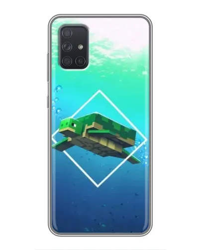 Чохол для Samsung Galaxy A72 з картинкою «Черепаха Minecraft» Чохол для Samsung Galaxy A72 з картинкою «Черепаха Minecraft»