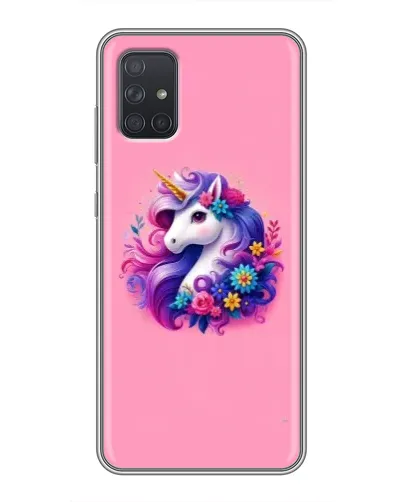 Чехол для Samsung Galaxy A72 с картинкой «Сказочный единорог» Чехол для Samsung Galaxy A72 с картинкой «Сказочный единорог»