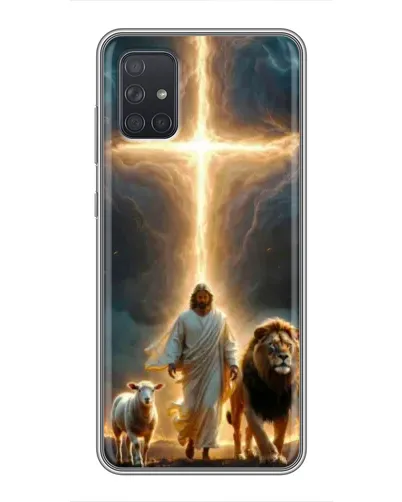 Чохол для Samsung Galaxy A72 з картинкою «Лев Юди та Світло»