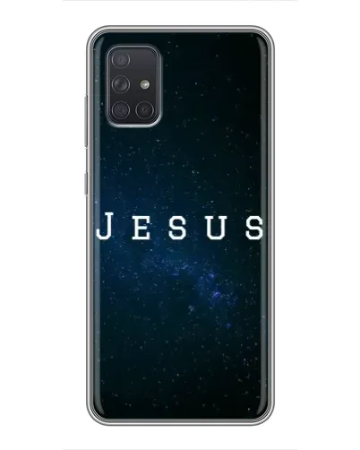 Чохол для Samsung Galaxy A72 з картинкою «Зоряне небо Jesus»