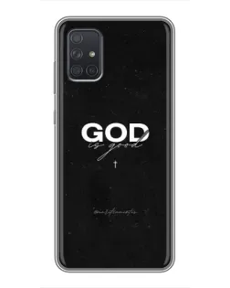 Чохол для Samsung Galaxy A72 з картинкою «GOD — Бог над усім»