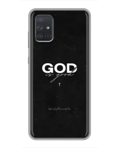 Чохол для Samsung Galaxy A72 з картинкою «GOD — Бог над усім»