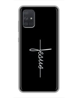 Чохол для Samsung Galaxy A72 з картинкою «Тонка лінія віри»