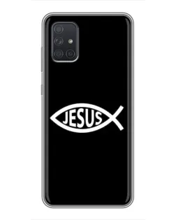 Чохол для Samsung Galaxy A72 з картинкою «Класичний Jesus»