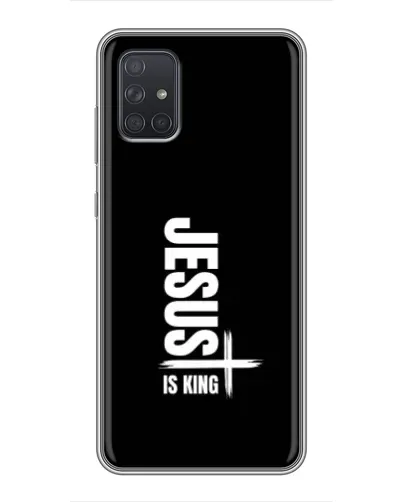Чохол для Samsung Galaxy A72 з картинкою «Вертикаль віри Jesus»
