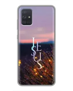 Чохол для Samsung Galaxy A72 з картинкою «Світло Боже уночі» Чохол для Samsung Galaxy A72 з картинкою «Світло Боже уночі»