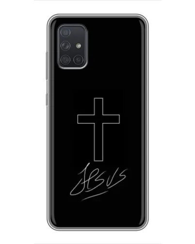 Чохол для Samsung Galaxy A72 з картинкою «Графічний хрест Jesus» Чохол для Samsung Galaxy A72 з картинкою «Графічний хрест Jesus»