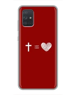 Чохол для Samsung Galaxy A72 з картинкою «Рівняння любові» Чохол для Samsung Galaxy A72 з картинкою «Рівняння любові»