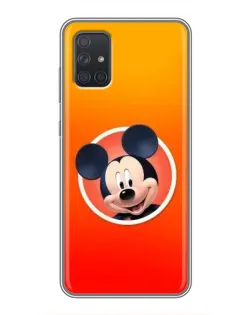 Чохол для Samsung Galaxy A72 з картинкою «Mickey в колі»