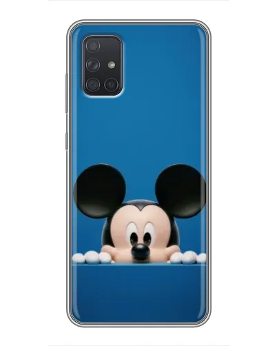 Чохол для Samsung Galaxy A72 з картинкою «Міккі виглядає»