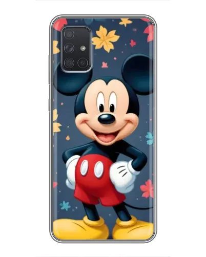 Чохол для Samsung Galaxy A72 з картинкою «Осінній Mickey Mouse»