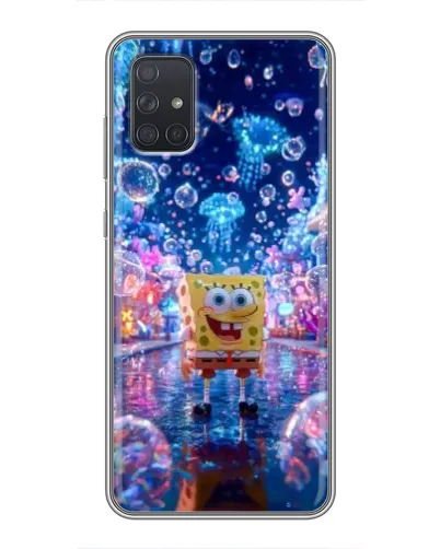 Чехол для Samsung Galaxy A72 с картинкой «Неоновый океан» Чехол для Samsung Galaxy A72 с картинкой «Неоновый океан»