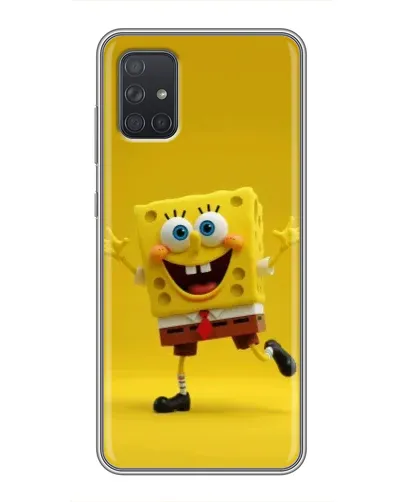 Чехол для Samsung Galaxy A72 с картинкой «Позитивный Губка Боб» Чехол для Samsung Galaxy A72 с картинкой «Позитивный Губка Боб»